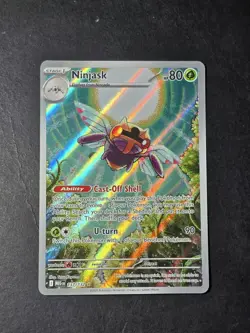 Ninjask 137/132 Illustration Rare Mega Evolution NM English Pokemon card - Image 1