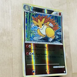 Sandslash 29/123 Heartgold Soulsilver Reverse Holo Rare LP English Pokemon Card - Image 2