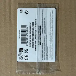 Sealed In Package Pokemon Van Gogh Pikachu with Grey Felt Hat 085 Promo Card - Image 2