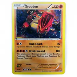 Groudon Holo XY52 XY Promos Pokemon Card LP - Image 1