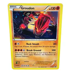 Groudon Holo XY52 XY Promos Pokemon Card LP - Image 4
