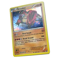 Groudon Holo XY52 XY Promos Pokemon Card LP - Image 5