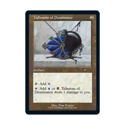 WOTC MtG Magic the Gathering Talisman of Dominance (Retro Frame) (R) NM - Image 1
