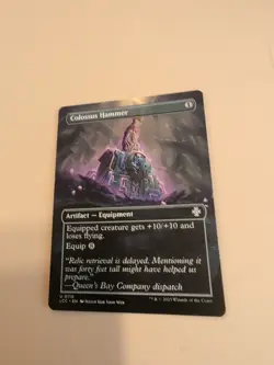 Colossus Hammer (Borderless) Commander: the Lost Caverns of Ixalan Regular - Image 1