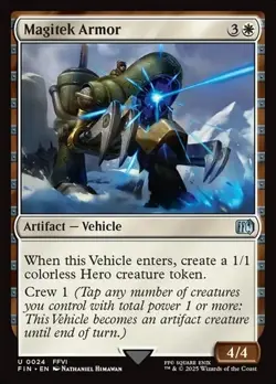 1x Magitek Armor - Foil NM Eng MTG - Final Fantasy - Image 1