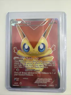 Victini Full Art Ultra Rare 98/101 Pokemon Noble Victories - Image 2