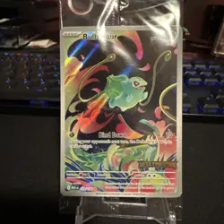 2025 Pokemon Mega Evolutions Bulbasaur 133/132 Stamped Promo Sealed IR - Image 1