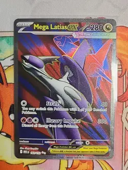 Pokemon TCG Mega Latias ex 163/132 Mega Evolution Ultra Rare NM - Image 1