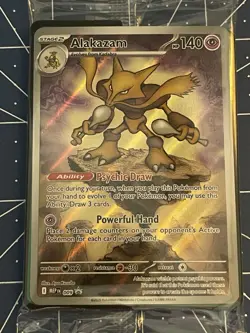 Alakazam 009 Mega Evolutions Black Star Promo Pokemon TCG Sealed NM + Dividers - Image 1