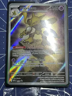 Alakazam 009 Mega Evolutions Black Star Promo Pokemon TCG Sealed NM + Dividers - Image 2