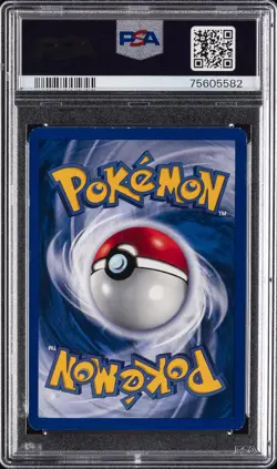 1999 POKEMON BASE SET SHADOWLESS #7 HITMONCHAN-HOLO PSA 8 - Image 2