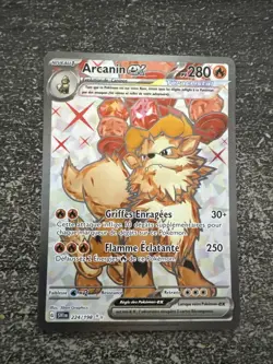 ARCANIN EX - POKEMON 224/198 EV1 SV1 ECARLATE ET VIOLET NEUF FR - Image 1