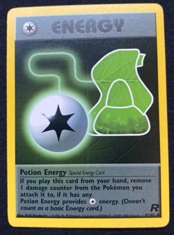 Pokemon TCG Potion Energy Team Rocket 82/82 Regular LP - Image 1