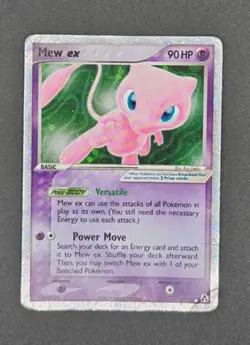Pokemon Card-Mew Ex-Ex Legend Maker-Holo-88/92-ENG-Poor - Image 1