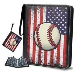 Baseball Card Binder 900 Pockets, Trading Card Binder 9 Pocket with 50 - Image 1