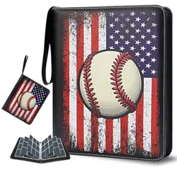 Baseball Card Binder 900 Pockets, Trading Card Binder 9 Pocket with 50 - Image 3