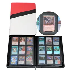 9-Pocket Trading Card Binder, Holds 900 Cards with Sleeves - Card Collector - Image 2