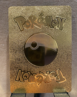 Pikachu V Foil Metal Pokemon Pokemon Fan Art Collectible Card Trading - Image 2