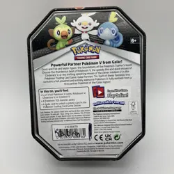 Pokemon Galar Partner TCG Card Tin Inteleon V Toy empty Tin only - Image 5