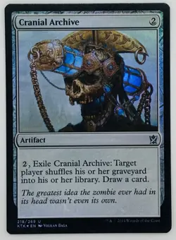 MTG Cranial Archive Khans of Tarkir Foil - Image 1