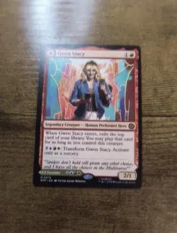 Gwen Stacy M 0078 Marvel's Spider-Man Regular MTG - Image 1