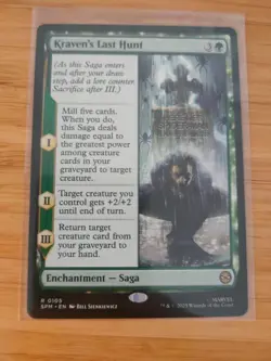 MTG Kraven's Last Hunt 0105 Spider-Man M/NM Free UK P&P - Image 1