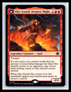 MTG Ojer Axonil Deepest Might Temple of Power Regular Mythic Lost Caverns Ixalan - Image 1