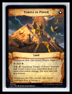 MTG Ojer Axonil Deepest Might Temple of Power Regular Mythic Lost Caverns Ixalan - Image 2