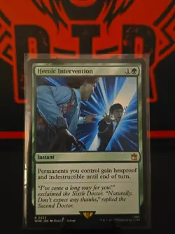 Heroic Intervention - 233 - NM - Universes Beyond: Doctor Who - MTG - Image 1