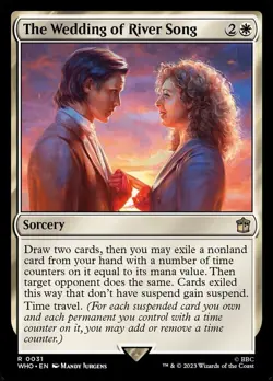 🧙The Wedding Of River Song 0031 Foil WHO Dr Who MTG - Image 1
