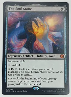 2025 MTG Marvels Spider-Man/ The Soul Stone M 0066 🔥🔥🔥 - Image 1