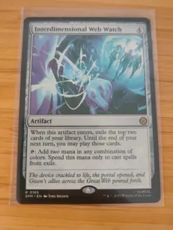 MTG Interdimensional Web Watch 0165 Spider-Man M/NM Free UK P&P - Image 1