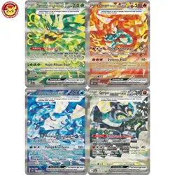 Ogerpon ex Teal Hearthflame Wellspring Cornerstone SAR SIR set Pokemon Indonesia - Image 1