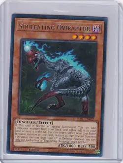 YuGiOh Wild Survivors Souleating Oviraptor - Image 1