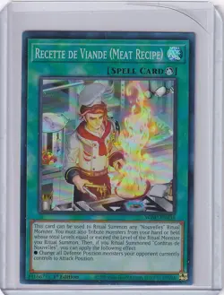 YuGiOh Wild Survivors Recette de Viande (Meat Recipe) - Image 1