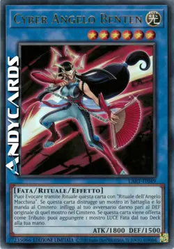 CYBER ANGELO BENTEN • (Cyber Angel Benten) • Ultra R • LART IT049 • Lim • Yugioh - Image 1