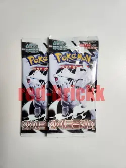 Pokemon Card White Flare SV11W NEW SEALED Korean Booster Pack.+ 2 - Image 1