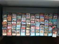 124 Urza's Saga. MTG Cards Only Lot. Old Vintage. SAG 4 Victimize,Antagonism - Image 1