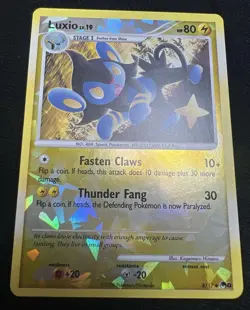 Luxio 8/17 Cracked Ice Reverse Holo POP Series 8 Pokemon Card - NM - Image 3