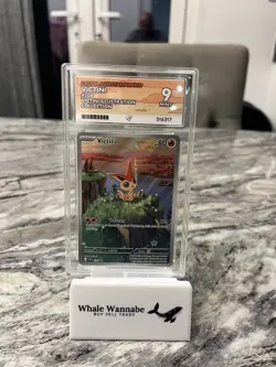 Pokemon TCG Victini SVP 208 Black Star Promo Card - ACE 9 Mint Condition - Image 1