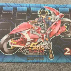 YuGiOh Playmat 5D's Yusei Fudo Hobby League 2011 Trading Card Game Play Mat - Image 2