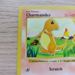 Pokemon TCG Vintage Charmander 46/102 Charmeleon 24/102 Shadowless Base Set - Image 5