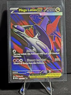Mega Latias ex 163/132 Ultra Rare Full Art Pokemon Mega Evolution Pack Fresh - Image 1