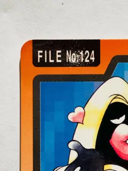 Jynx Pokemon Carddass File No. 124 Very Rare Japan BANDAI 1997 Nintendo F/S - Image 2