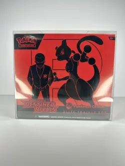 Scarlet & Violet Destined Rivals Pokemon Center ETB - Sealed w/ Plastic Case - Image 1
