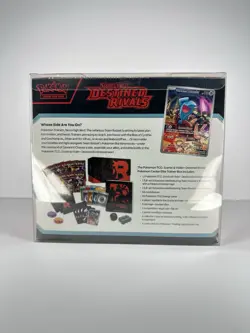Scarlet & Violet Destined Rivals Pokemon Center ETB - Sealed w/ Plastic Case - Image 2