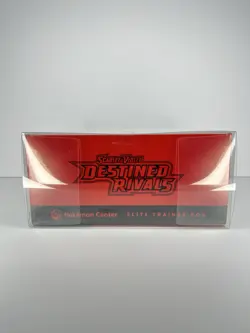 Scarlet & Violet Destined Rivals Pokemon Center ETB - Sealed w/ Plastic Case - Image 3