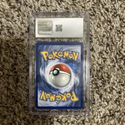 CGC 10 GEM MINT Mewtwo SM214 Black Star Promo Pokemon Hidden Fates Pin Holo Rare - Image 2