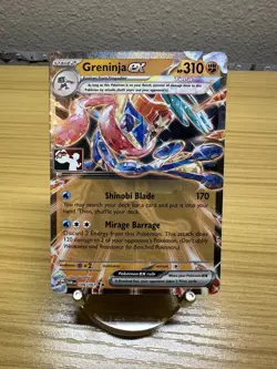 Play! Pokemon Prize Pack Series 7 Twilight Masquerade 106/167 Greninja ex - Image 1