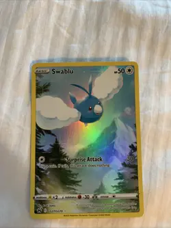 Pokemon TCG Illustration Rare Holo Swablu Gg27/Gg70 Crown Zenith NM English - Image 1